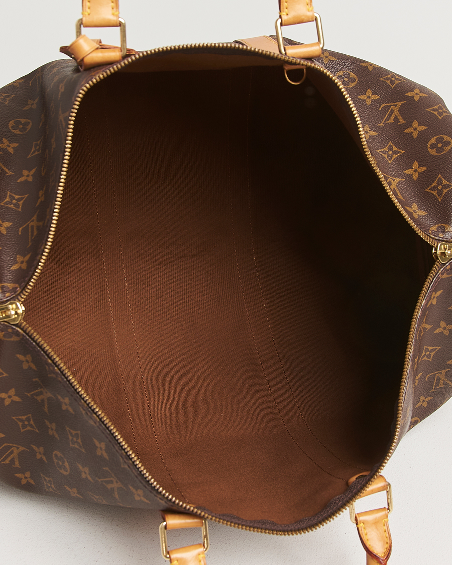 Homme | Louis Vuitton Pre-Owned Keepall Bandoulière 50 Monogram | Louis Vuitton Pre-Owned | Keepall Bandoulière 50 Monogram