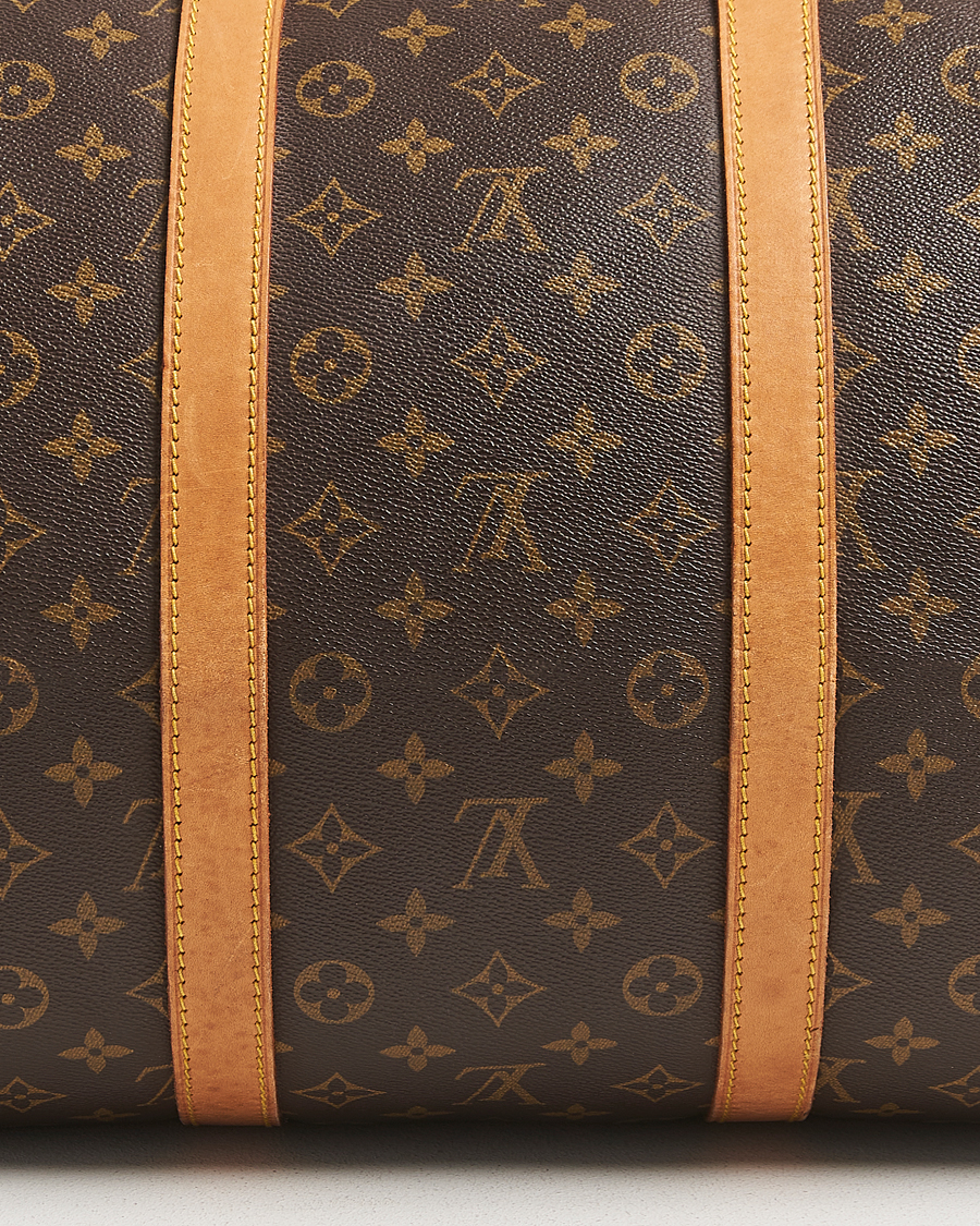 Homme | Pre-Owned & Vintage Bags | Louis Vuitton Pre-Owned | Keepall Bandoulière 55 Monogram