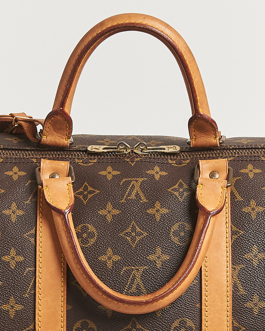 Homme | Pre-Owned & Vintage Bags | Louis Vuitton Pre-Owned | Keepall Bandoulière 55 Monogram