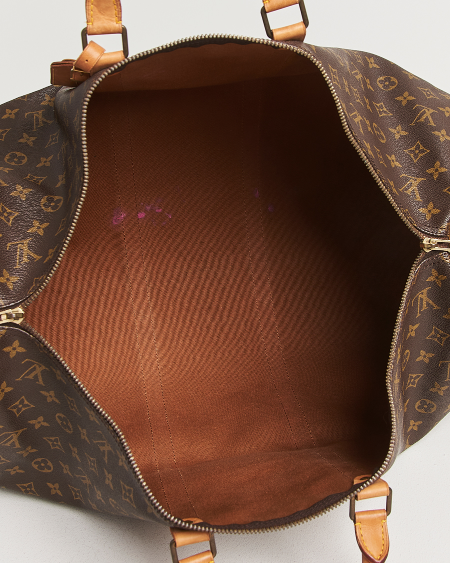 Homme | Pre-Owned & Vintage Bags | Louis Vuitton Pre-Owned | Keepall Bandoulière 55 Monogram