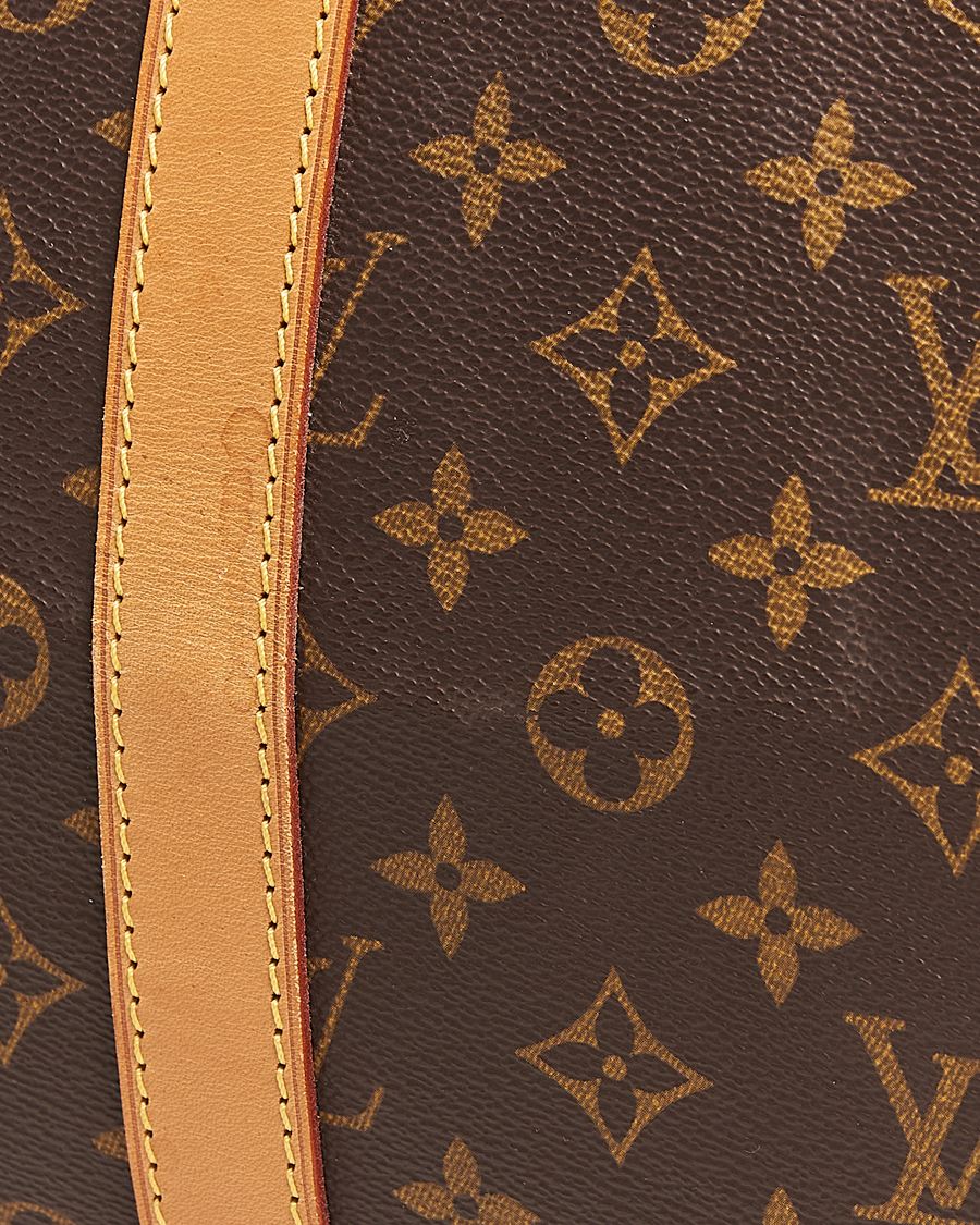Homme | Louis Vuitton Pre-Owned Keepall Bandoulière 55 Monogram | Louis Vuitton Pre-Owned | Keepall Bandoulière 55 Monogram