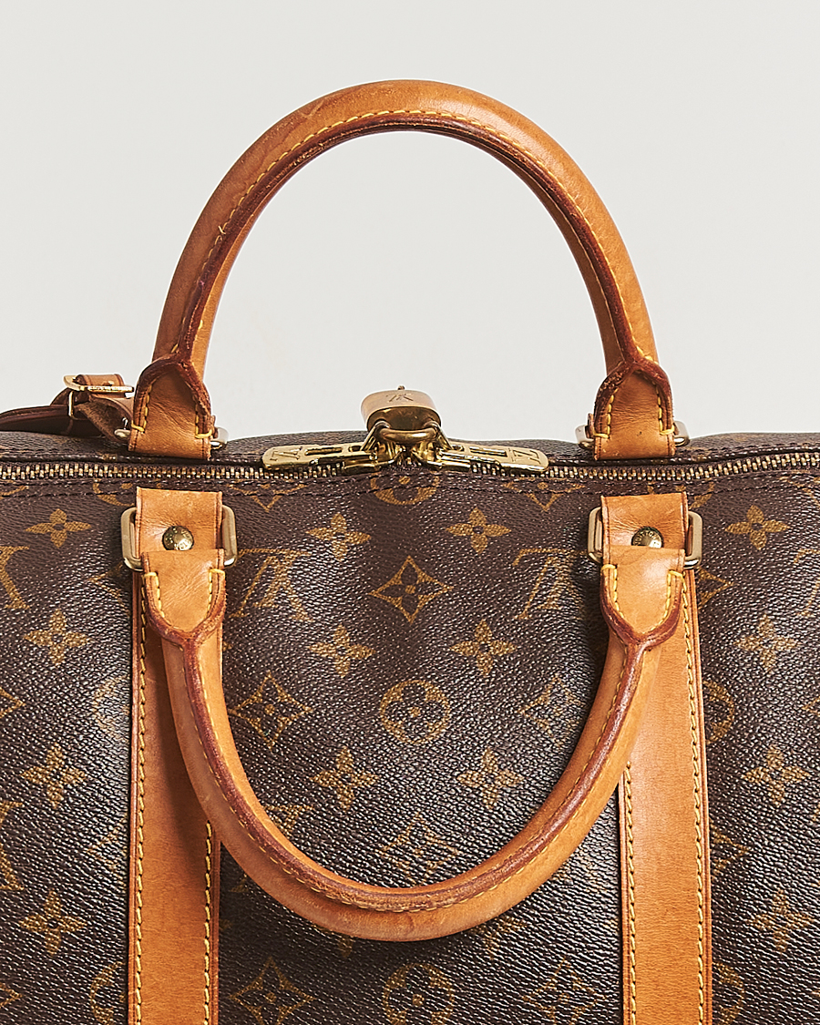 Homme | Louis Vuitton Pre-Owned Keepall Bandoulière 50 Monogram | Louis Vuitton Pre-Owned | Keepall Bandoulière 50 Monogram