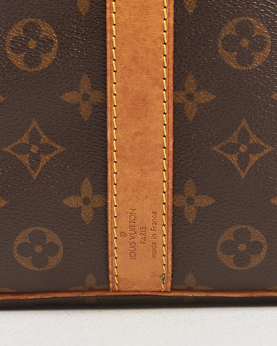 Homme | Louis Vuitton Pre-Owned Keepall Bandoulière 50 Monogram | Louis Vuitton Pre-Owned | Keepall Bandoulière 50 Monogram