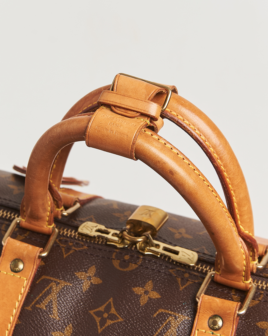 Homme | Louis Vuitton Pre-Owned Keepall Bandoulière 50 Monogram | Louis Vuitton Pre-Owned | Keepall Bandoulière 50 Monogram