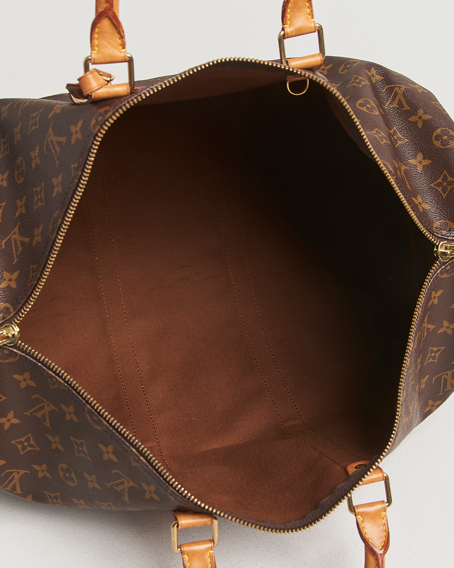 Homme | Louis Vuitton Pre-Owned Keepall Bandoulière 50 Monogram | Louis Vuitton Pre-Owned | Keepall Bandoulière 50 Monogram
