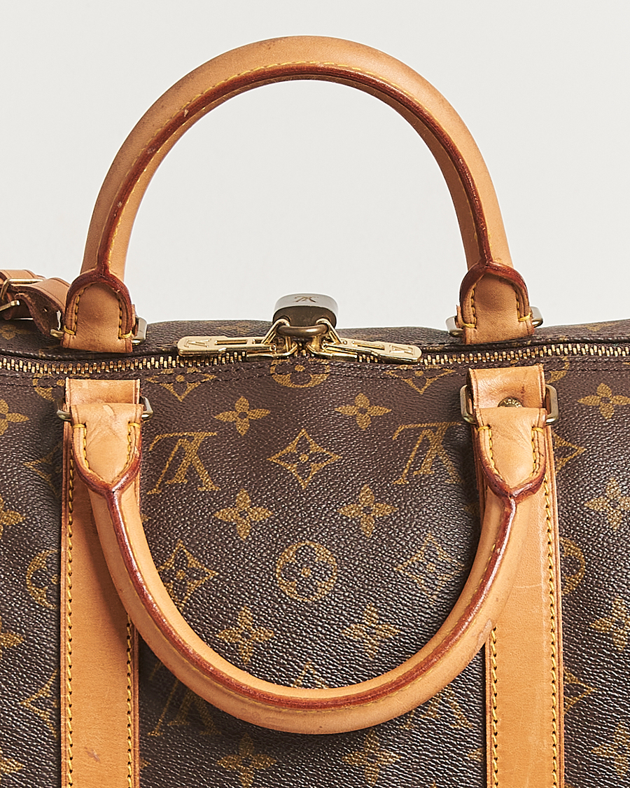 Homme | Louis Vuitton Pre-Owned Keepall Bandoulière 50 Monogram | Louis Vuitton Pre-Owned | Keepall Bandoulière 50 Monogram