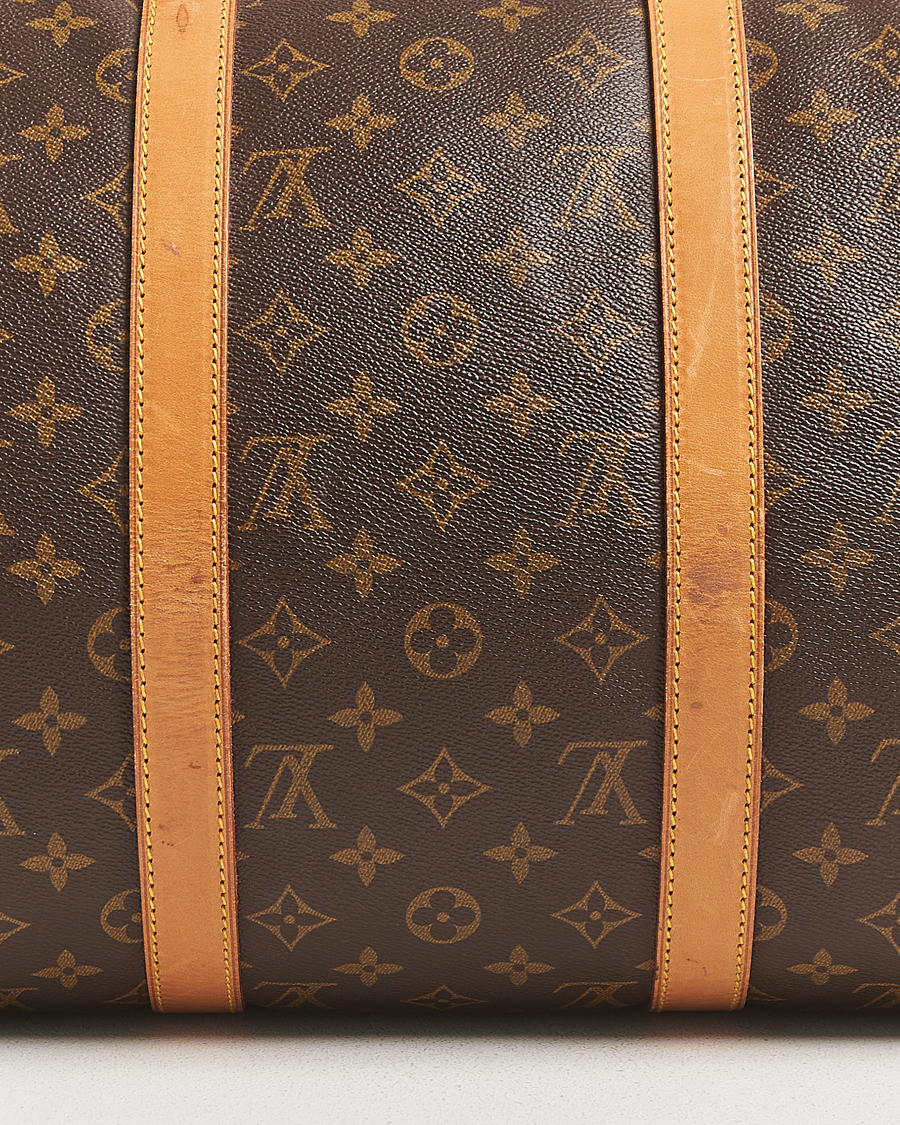 Homme | Louis Vuitton Pre-Owned Keepall Bandoulière 50 Monogram | Louis Vuitton Pre-Owned | Keepall Bandoulière 50 Monogram