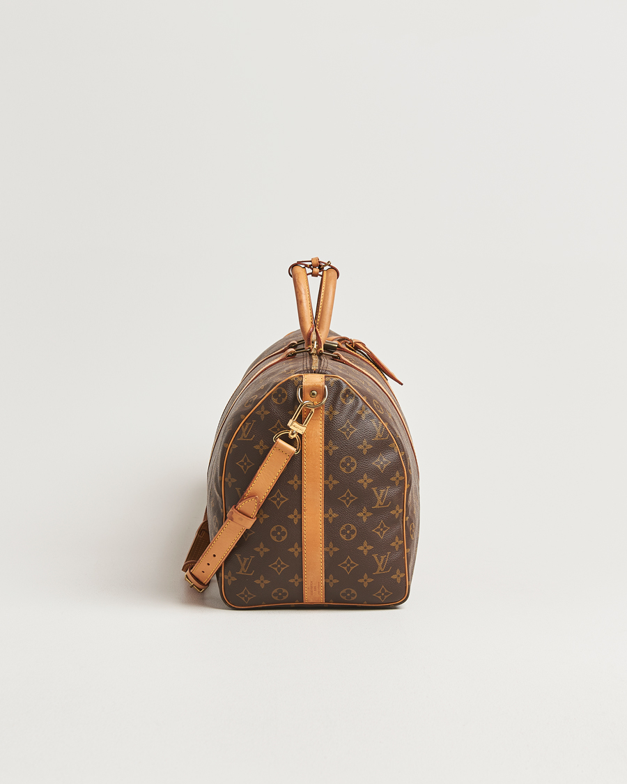 Homme | Louis Vuitton Pre-Owned Keepall Bandoulière 50 Monogram | Louis Vuitton Pre-Owned | Keepall Bandoulière 50 Monogram