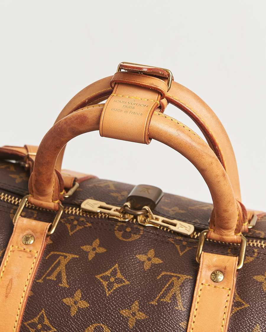 Homme | Louis Vuitton Pre-Owned Keepall Bandoulière 50 Monogram | Louis Vuitton Pre-Owned | Keepall Bandoulière 50 Monogram