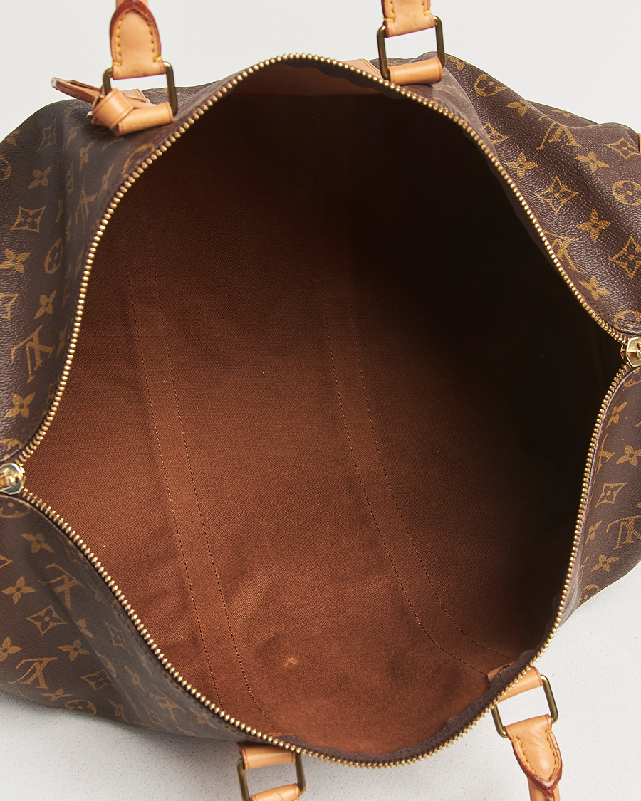 Homme | Louis Vuitton Pre-Owned Keepall Bandoulière 50 Monogram | Louis Vuitton Pre-Owned | Keepall Bandoulière 50 Monogram