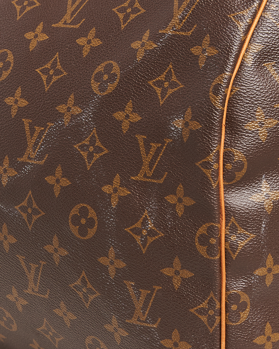 Homme | Louis Vuitton Pre-Owned Keepall Bandoulière 55 Monogram | Louis Vuitton Pre-Owned | Keepall Bandoulière 55 Monogram