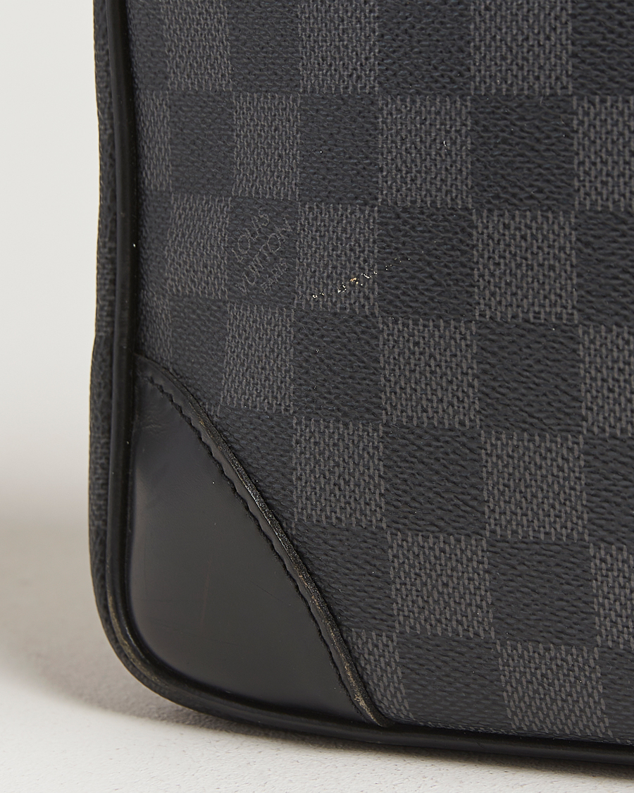 Homme | Louis Vuitton Pre-Owned Porte Document Voyager Damier Graphite | Louis Vuitton Pre-Owned | Porte Document Voyager Damier Graphite