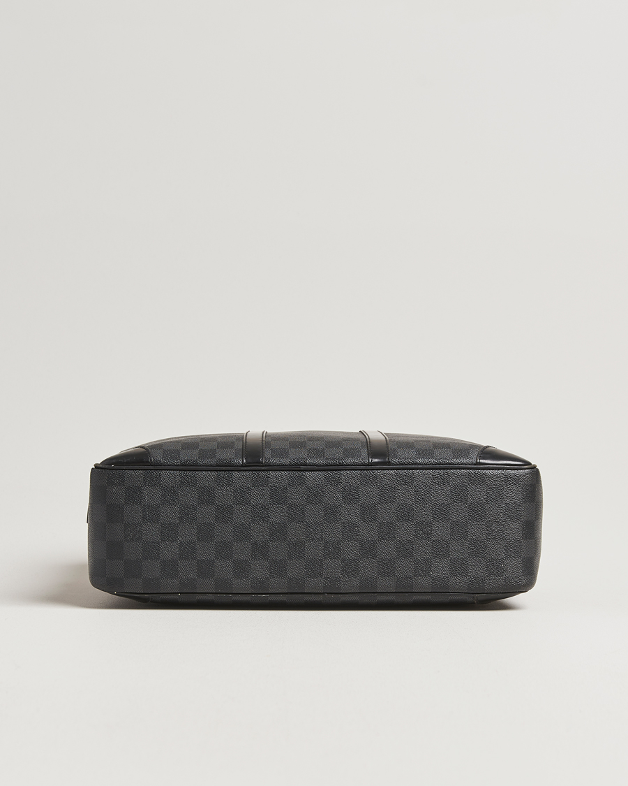Homme | Louis Vuitton Pre-Owned Porte Document Voyager Damier Graphite | Louis Vuitton Pre-Owned | Porte Document Voyager Damier Graphite