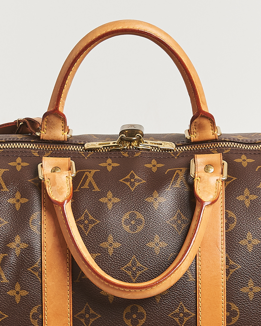Homme | Louis Vuitton Pre-Owned Keepall Bandoulière 50 Monogram | Louis Vuitton Pre-Owned | Keepall Bandoulière 50 Monogram