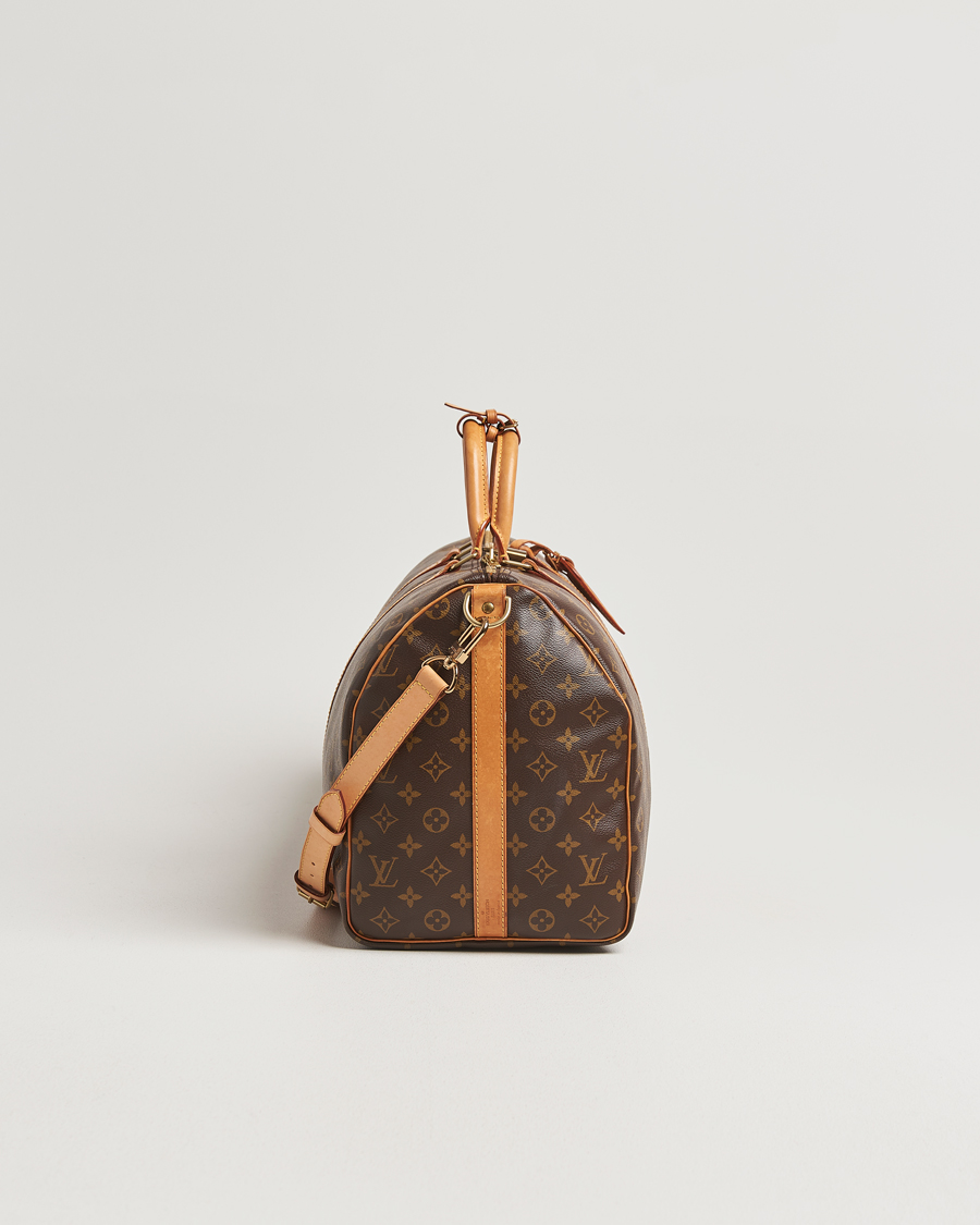 Homme | Louis Vuitton Pre-Owned Keepall Bandoulière 50 Monogram | Louis Vuitton Pre-Owned | Keepall Bandoulière 50 Monogram