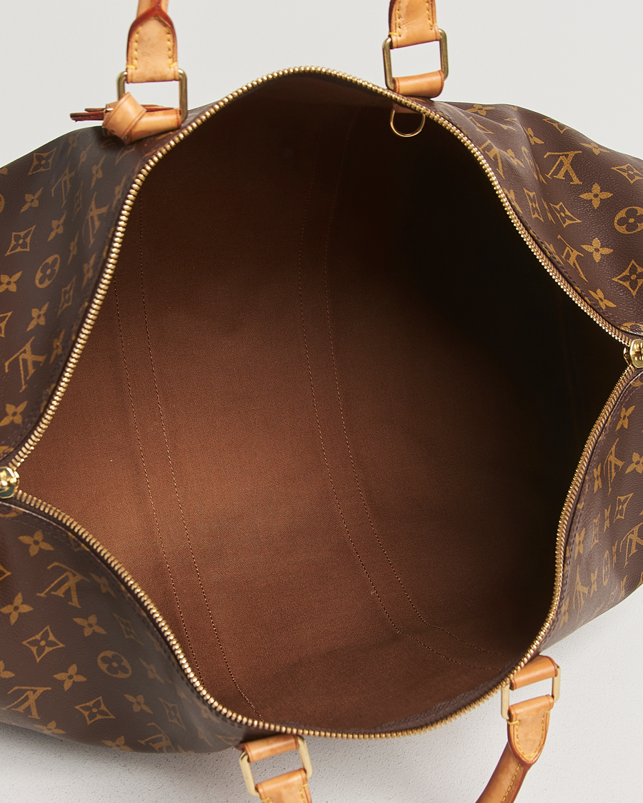 Homme | Louis Vuitton Pre-Owned Keepall Bandoulière 50 Monogram | Louis Vuitton Pre-Owned | Keepall Bandoulière 50 Monogram