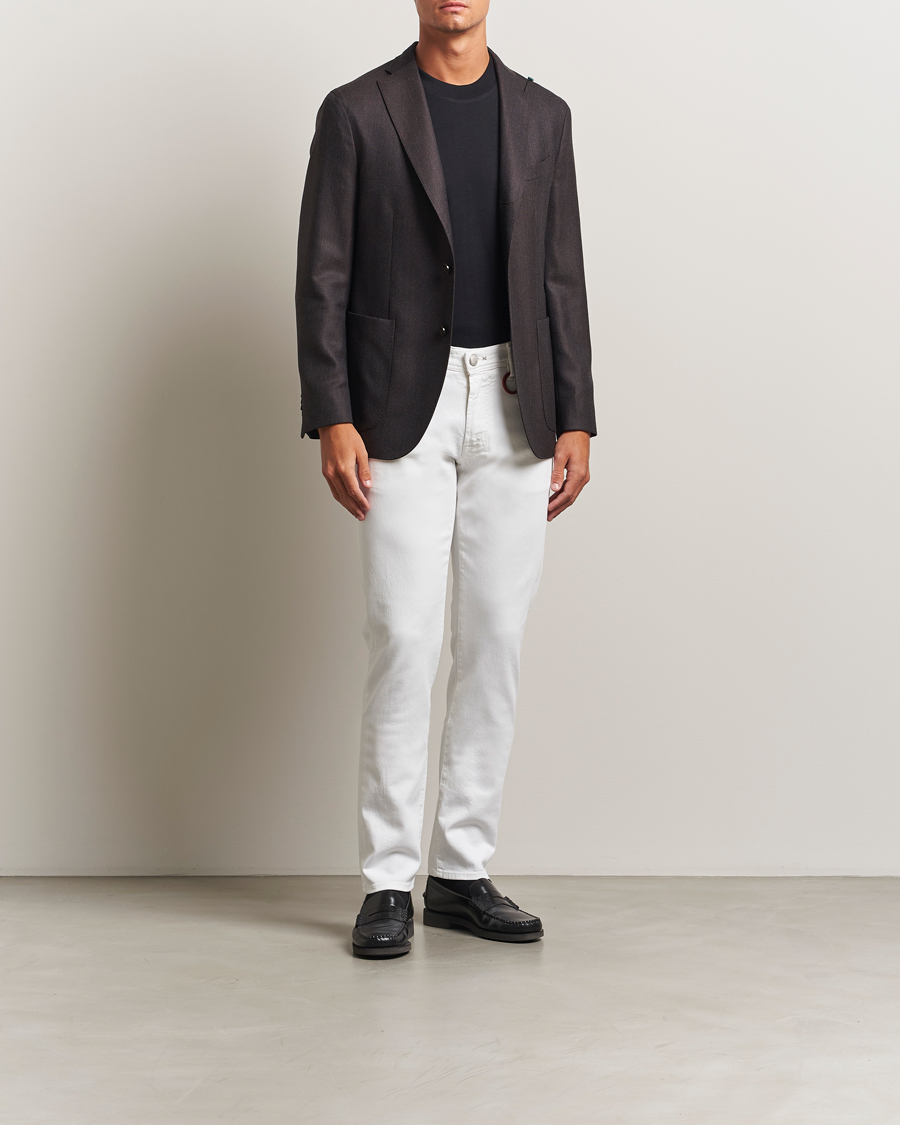 Homme | Jeans | Tramarossa | Michelangelo Stretch Jeans White Raw