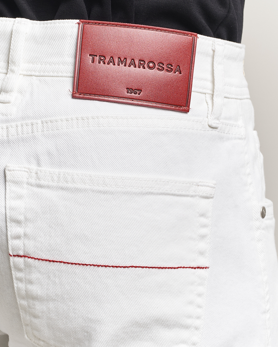 Homme | Jeans | Tramarossa | Michelangelo Stretch Jeans White Raw