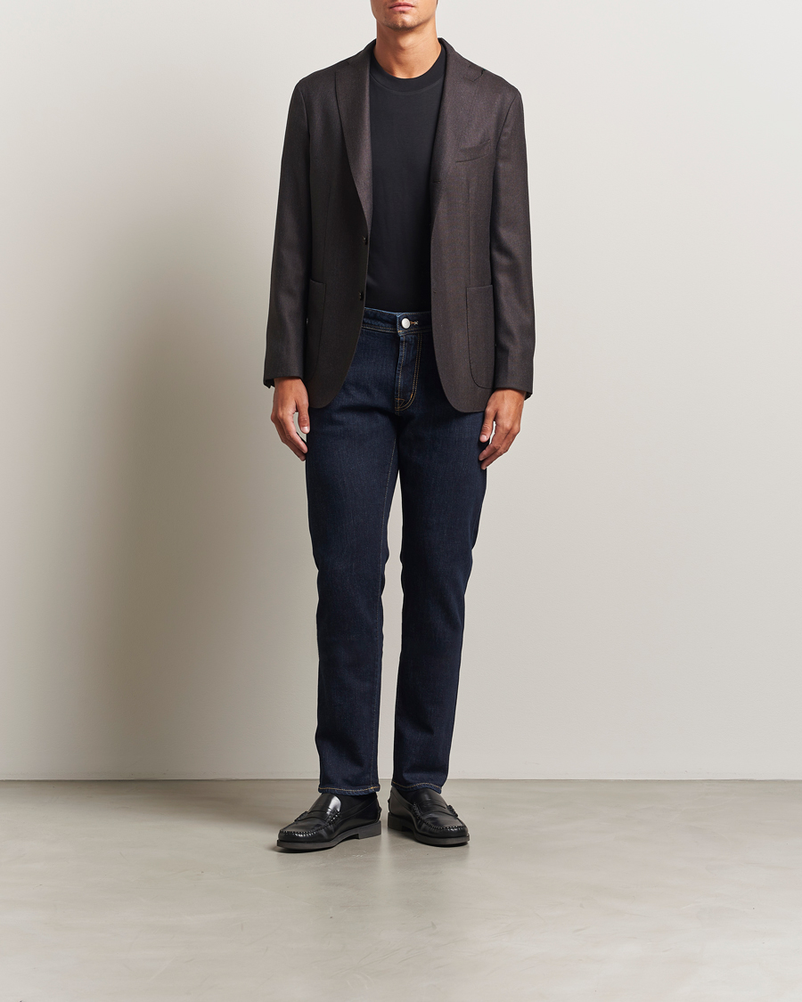Homme | Pantalons | Tramarossa | Michelangelo Stretch Jeans Blue Raw