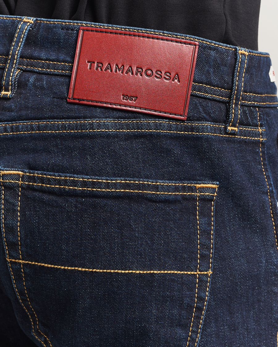 Homme | Pantalons | Tramarossa | Michelangelo Stretch Jeans Blue Raw