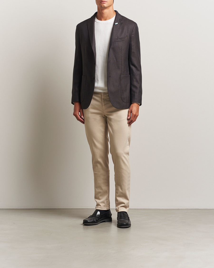 Homme | Jeans | Tramarossa | Luis Superstrech Cotton Chino Beige