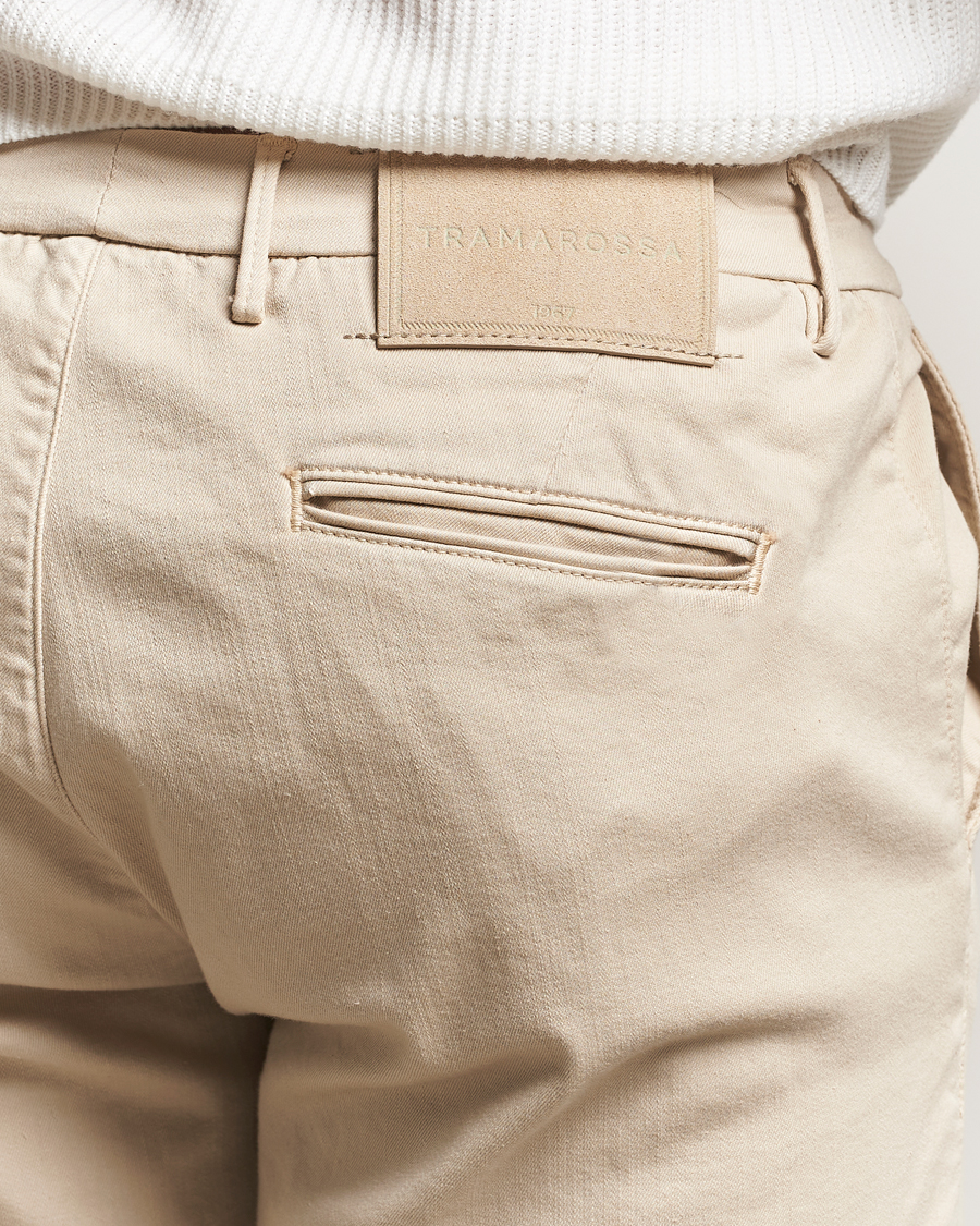 Homme | Jeans | Tramarossa | Luis Superstrech Cotton Chino Beige