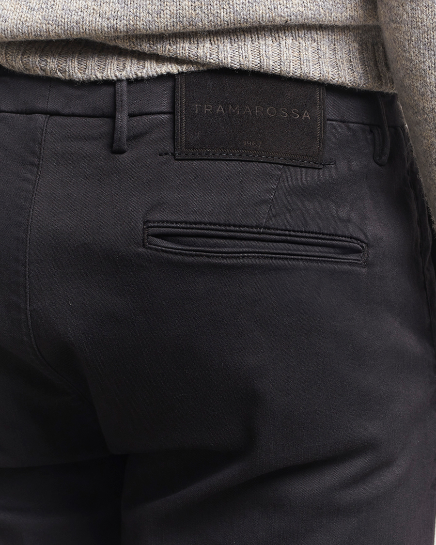 Homme | Jeans | Tramarossa | Luis Superstrech Cotton Chino Black