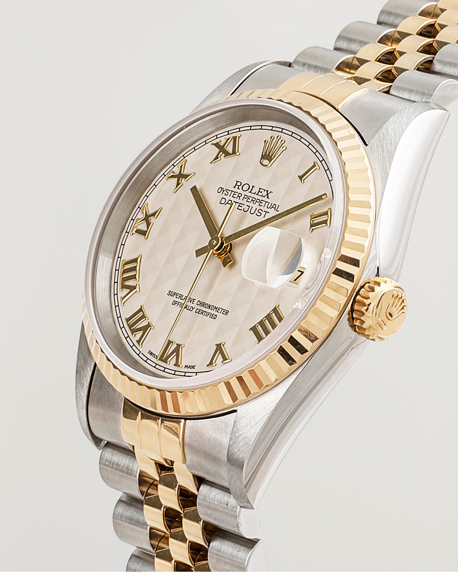Homme | Rolex Pre-Owned Datejust Pyramid dial | Rolex Pre-Owned | Datejust Pyramid dial