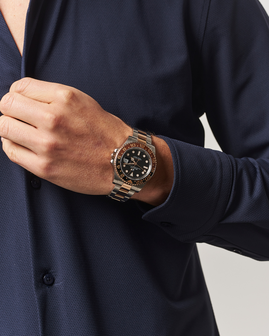 Homme | Rolex Pre-Owned GMT Master II Root Beer | Rolex Pre-Owned | GMT Master II Root Beer