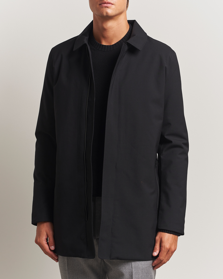 Homme | Manteaux Et Vestes | UBR | Regulator Coat Savile Black Wool