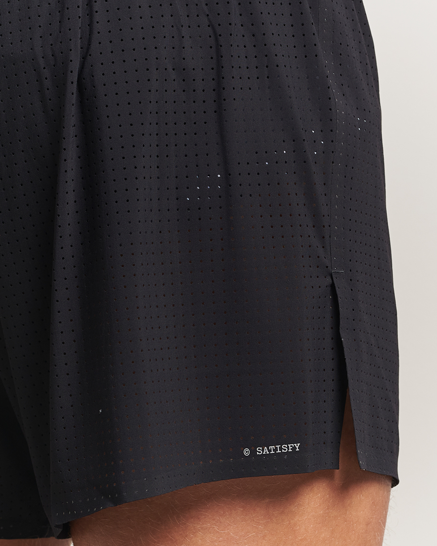 Homme | Shorts | Satisfy | Space-O 5 Inch Shorts Black