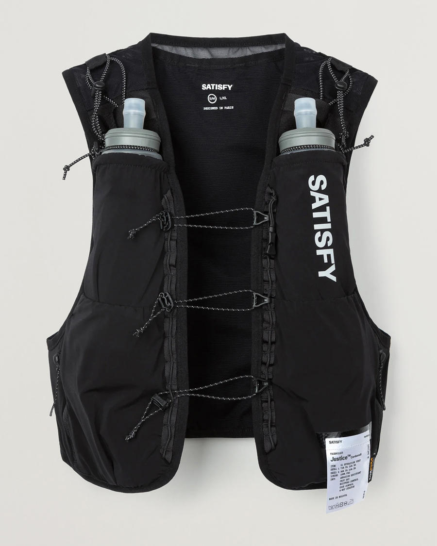 Homme | Satisfy Justice Cordura Hydration Vest 5L Black | Satisfy | Justice Cordura Hydration Vest 5L Black