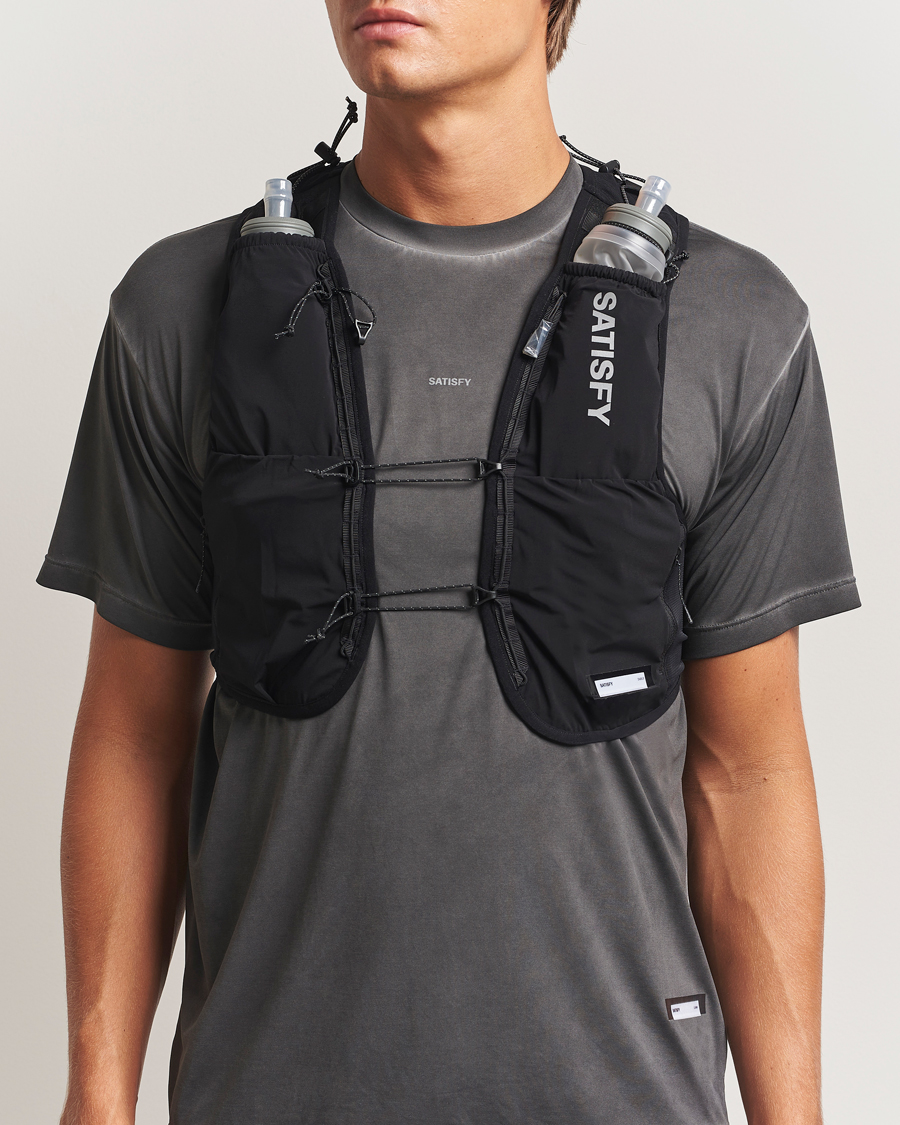 Homme | Satisfy Justice Cordura Hydration Vest 5L Black | Satisfy | Justice Cordura Hydration Vest 5L Black