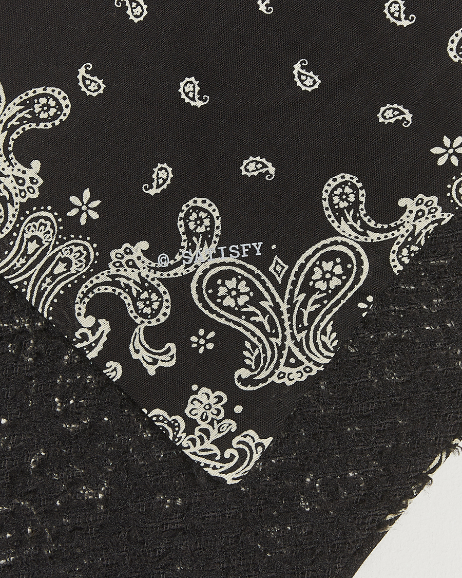 Homme | Satisfy GhostFleece Run Bandana Black | Satisfy | GhostFleece Run Bandana Black