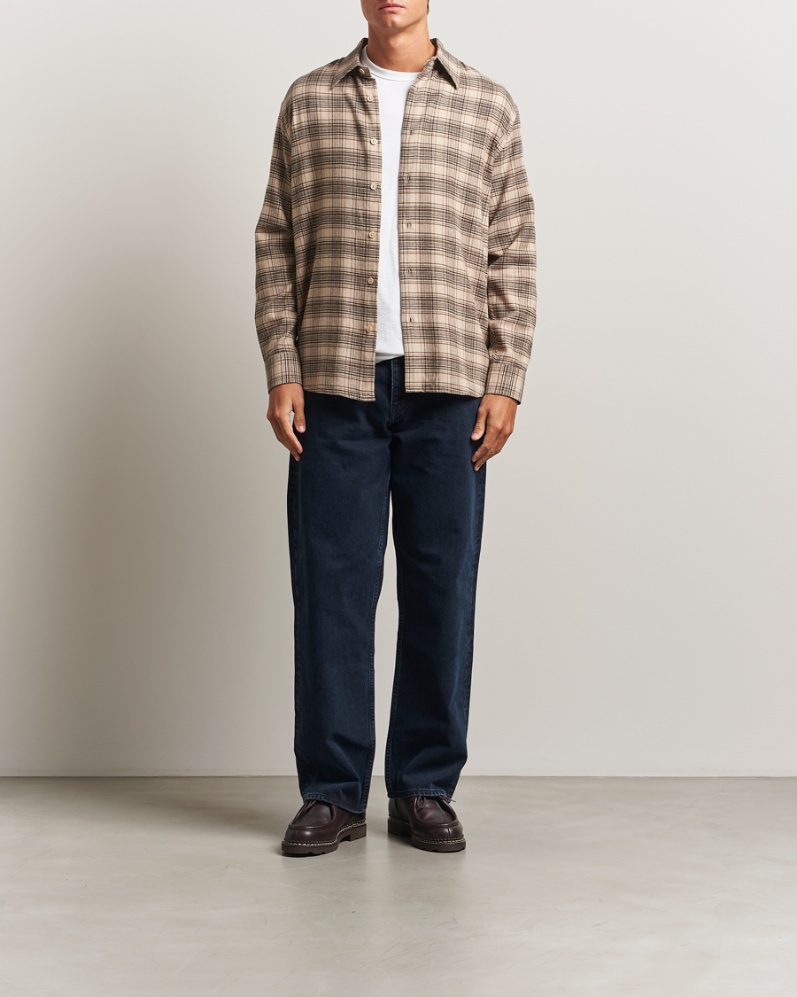 Homme | Chemises | Sunflower | Studio Shirt Beige Check