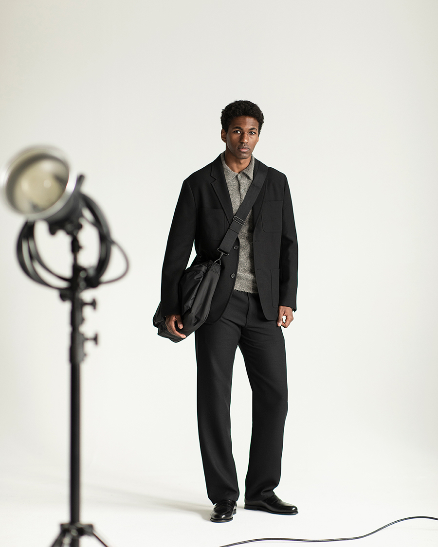 Homme | Pulls Et Tricots | Sunflower | Mohair Knitted Polo Grey Melange