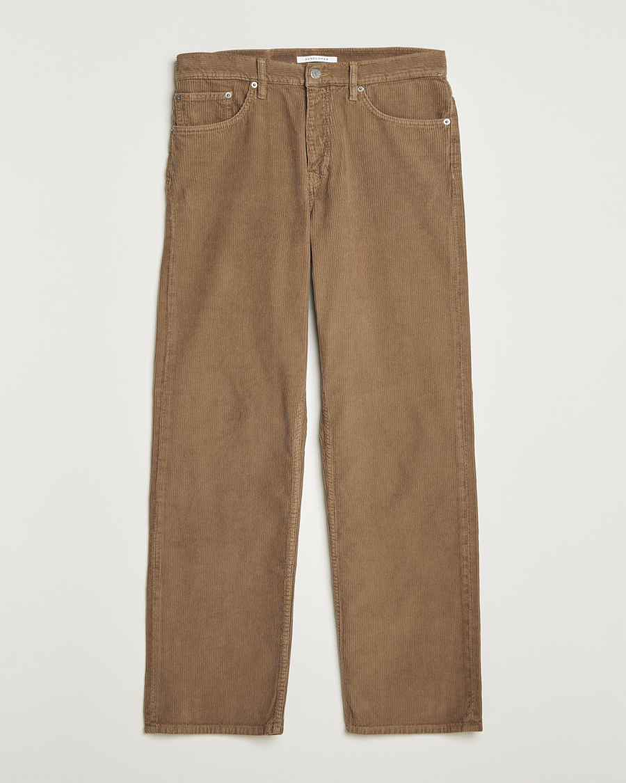 Homme | Pantalons | Sunflower | Loose Corduroy Pants Taupe