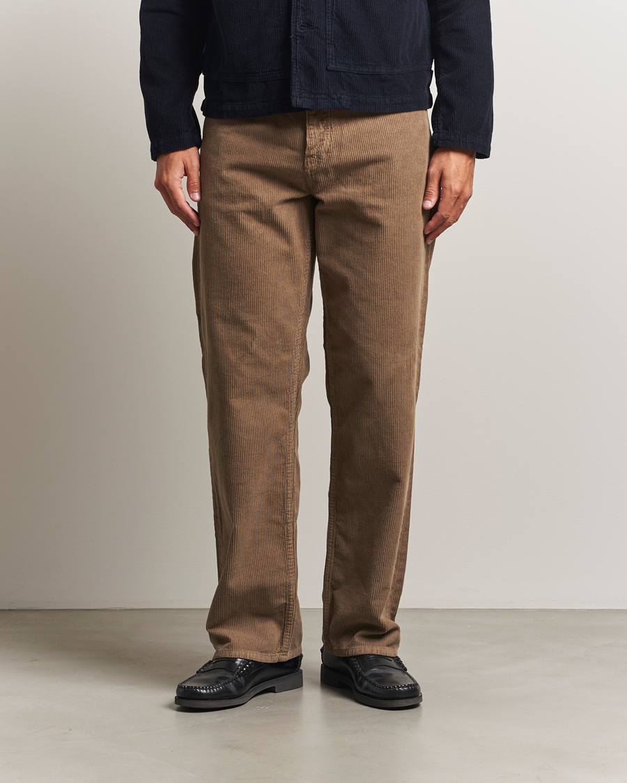Homme | Pantalons | Sunflower | Loose Corduroy Pants Taupe