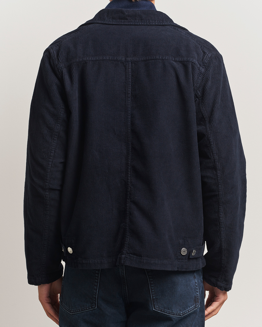 Homme | Manteaux Et Vestes | Sunflower | Corduroy Worker Jacket Navy