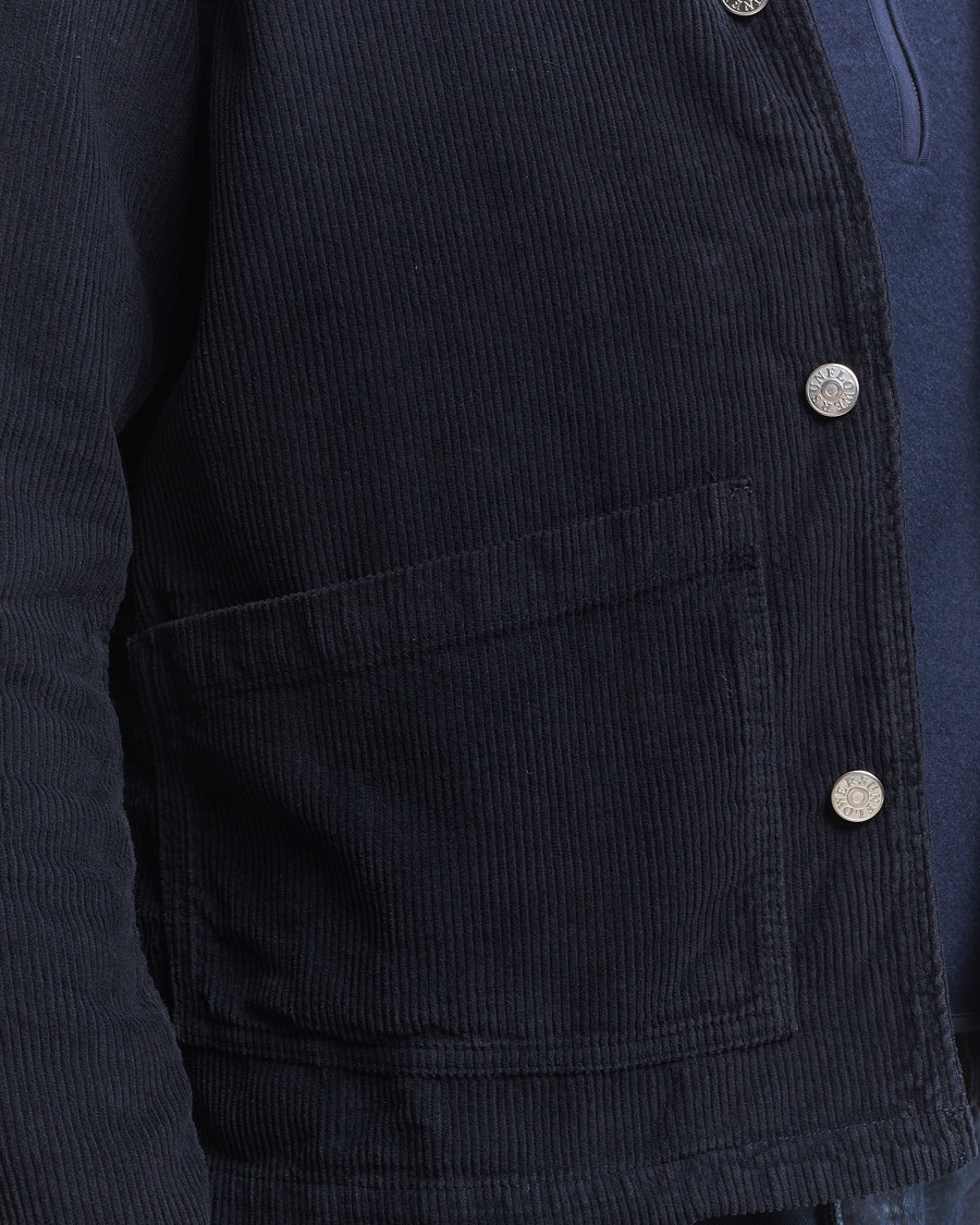 Homme | Manteaux Et Vestes | Sunflower | Corduroy Worker Jacket Navy