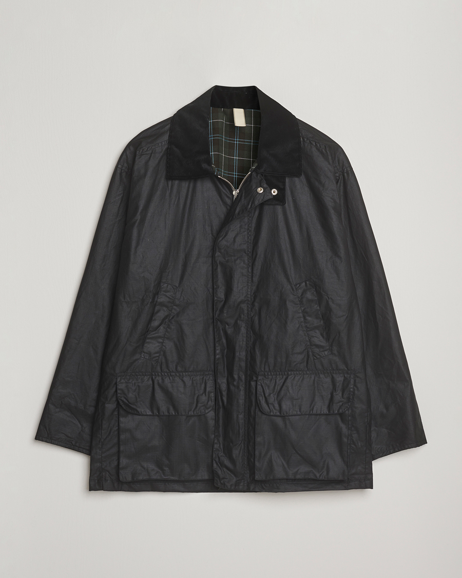 Homme | Manteaux Et Vestes | Sunflower | Waxed Ripstop Jacket Black