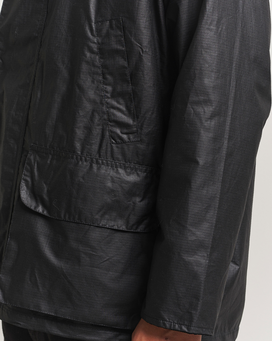 Homme | Manteaux Et Vestes | Sunflower | Waxed Ripstop Jacket Black