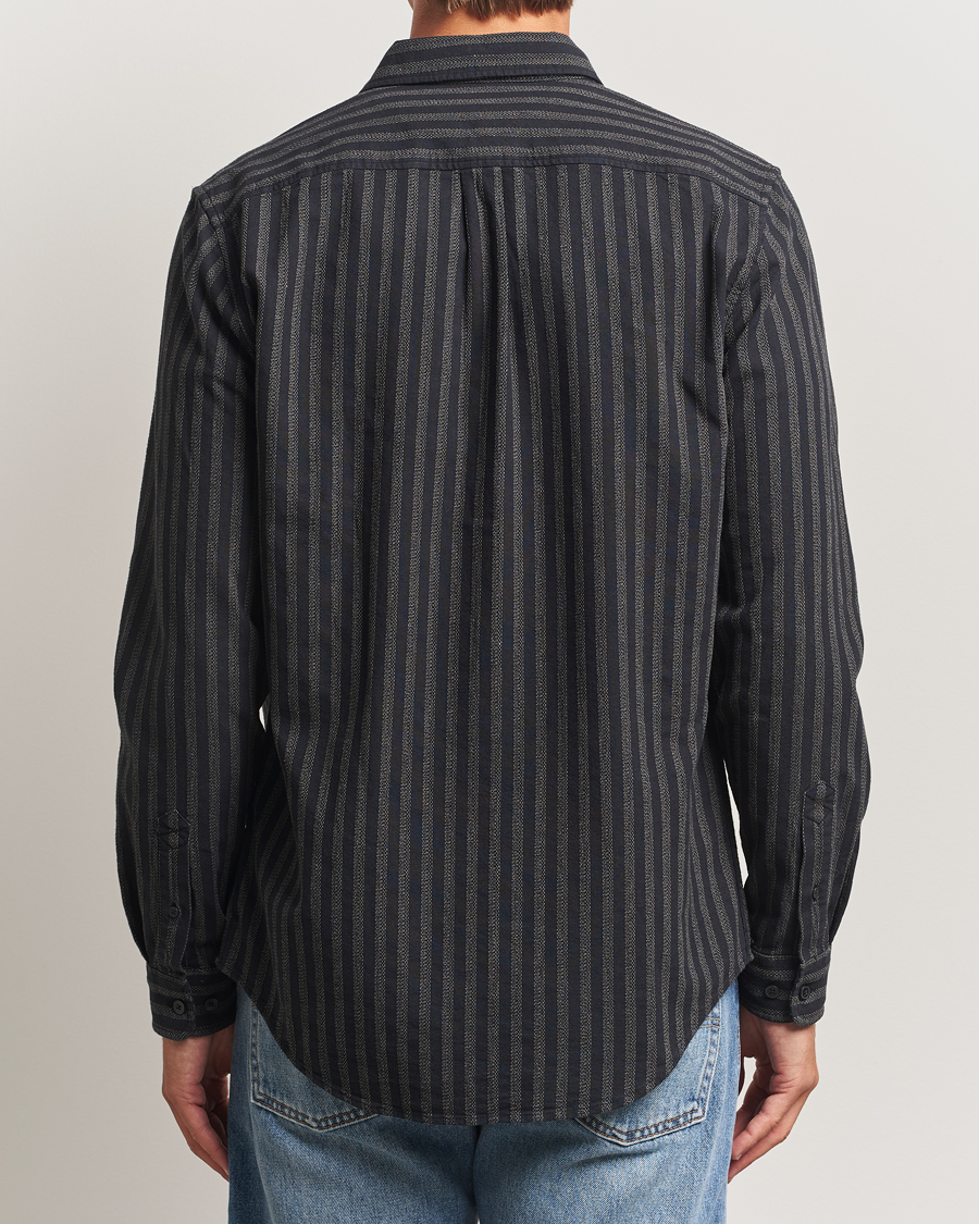 Homme | Chemises | Samsøe Samsøe | Liam Striped Shirt Castor Grey