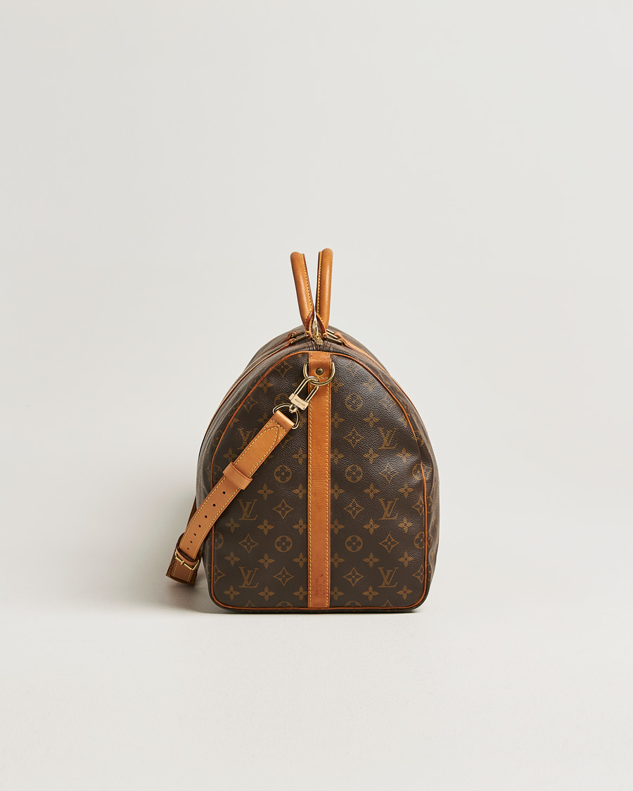 Homme | Pre-Owned & Vintage Bags | Louis Vuitton Pre-Owned | Keepall Bandoulière 55 Monogram