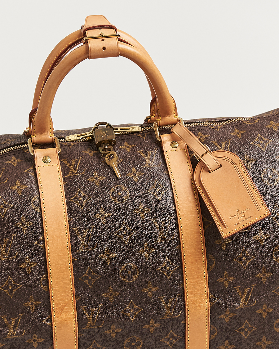 Homme | Pre-Owned & Vintage Bags | Louis Vuitton Pre-Owned | Keepall 50 Monogram