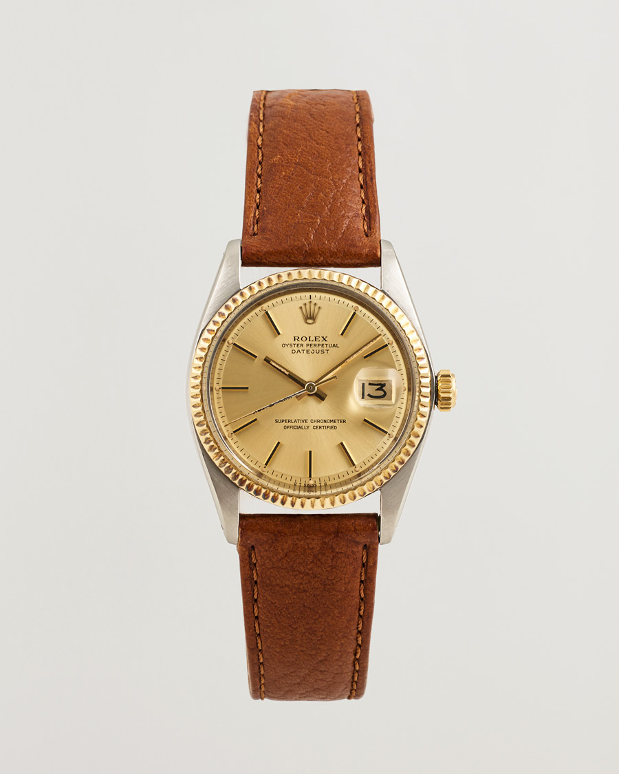 Homme | Rolex Pre-Owned Datejust 1601 G/S | Rolex Pre-Owned | Datejust 1601 G/S
