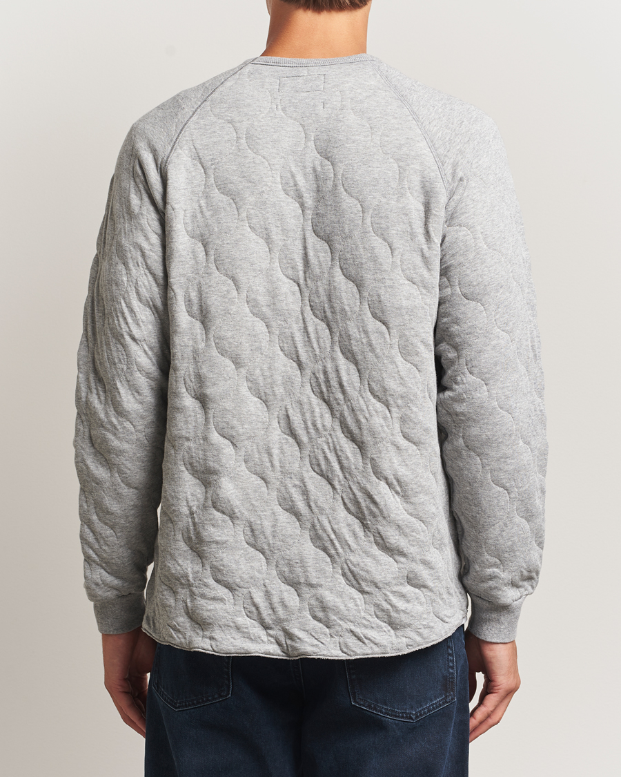 Homme | Pulls Et Tricots | BEAMS PLUS | MIL Quilt Crew Neck Grey