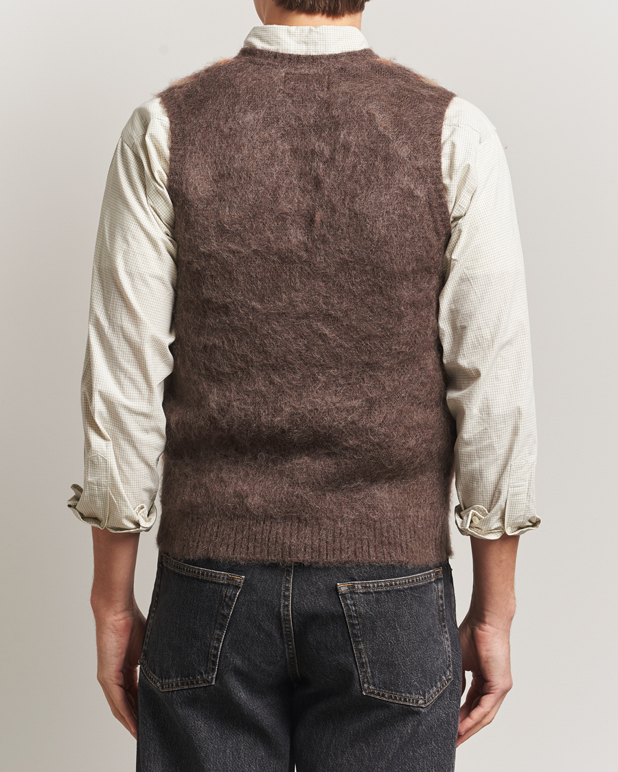 Homme | Pulls Et Tricots | BEAMS PLUS | Mohair Knit Vest Brown