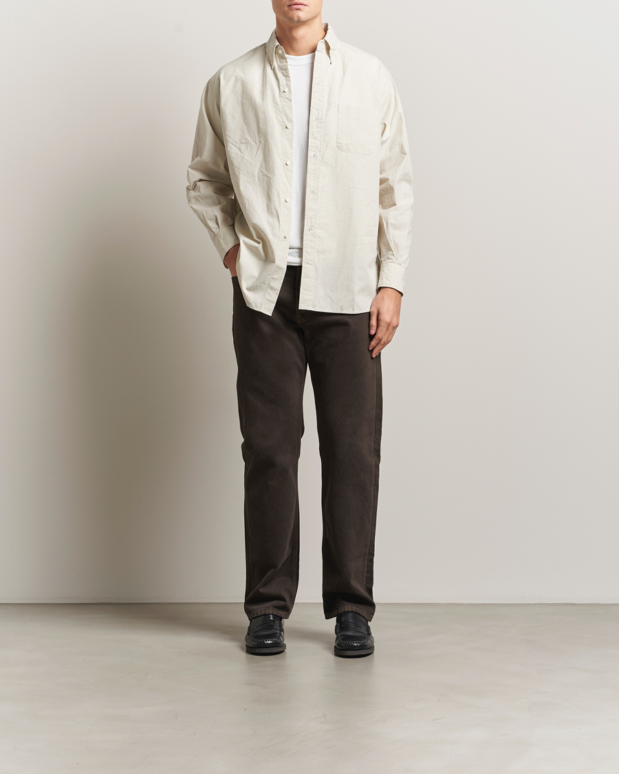 Homme | Chemises | BEAMS PLUS | Button Down Shirt White Plaid