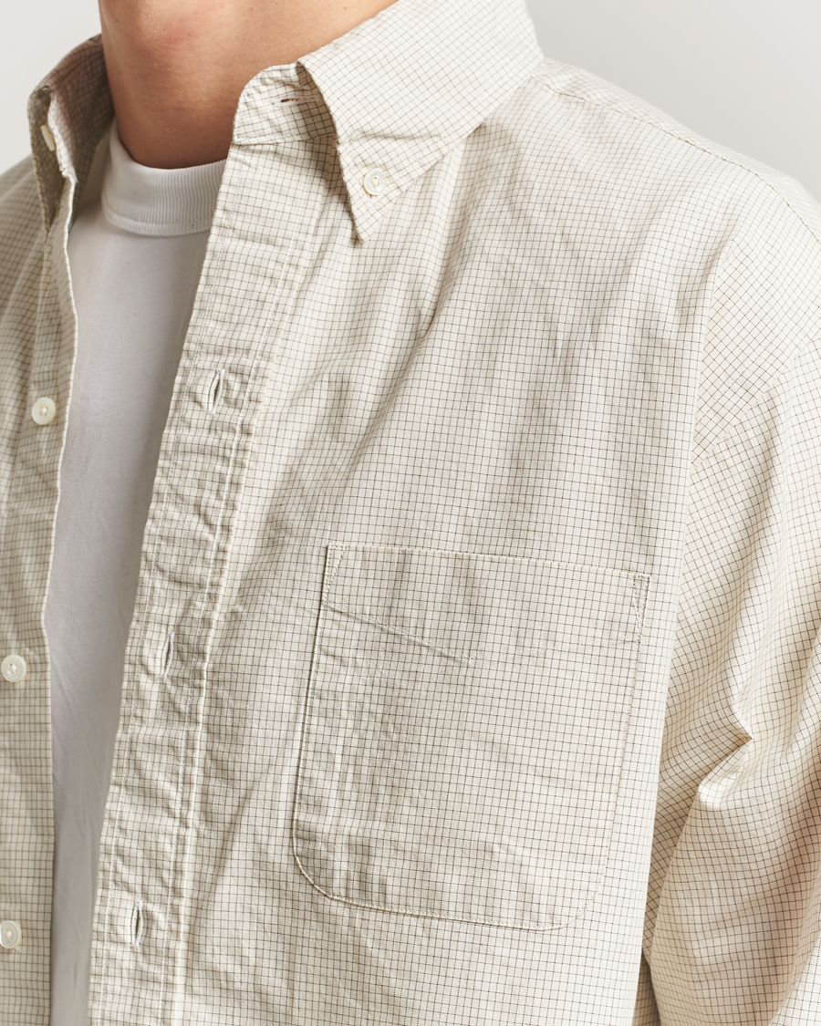 Homme | Chemises | BEAMS PLUS | Button Down Shirt White Plaid